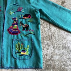 画像9: FRONT EMBROIDERY DESIGN COLOR JACKET / Ladies M  (9)