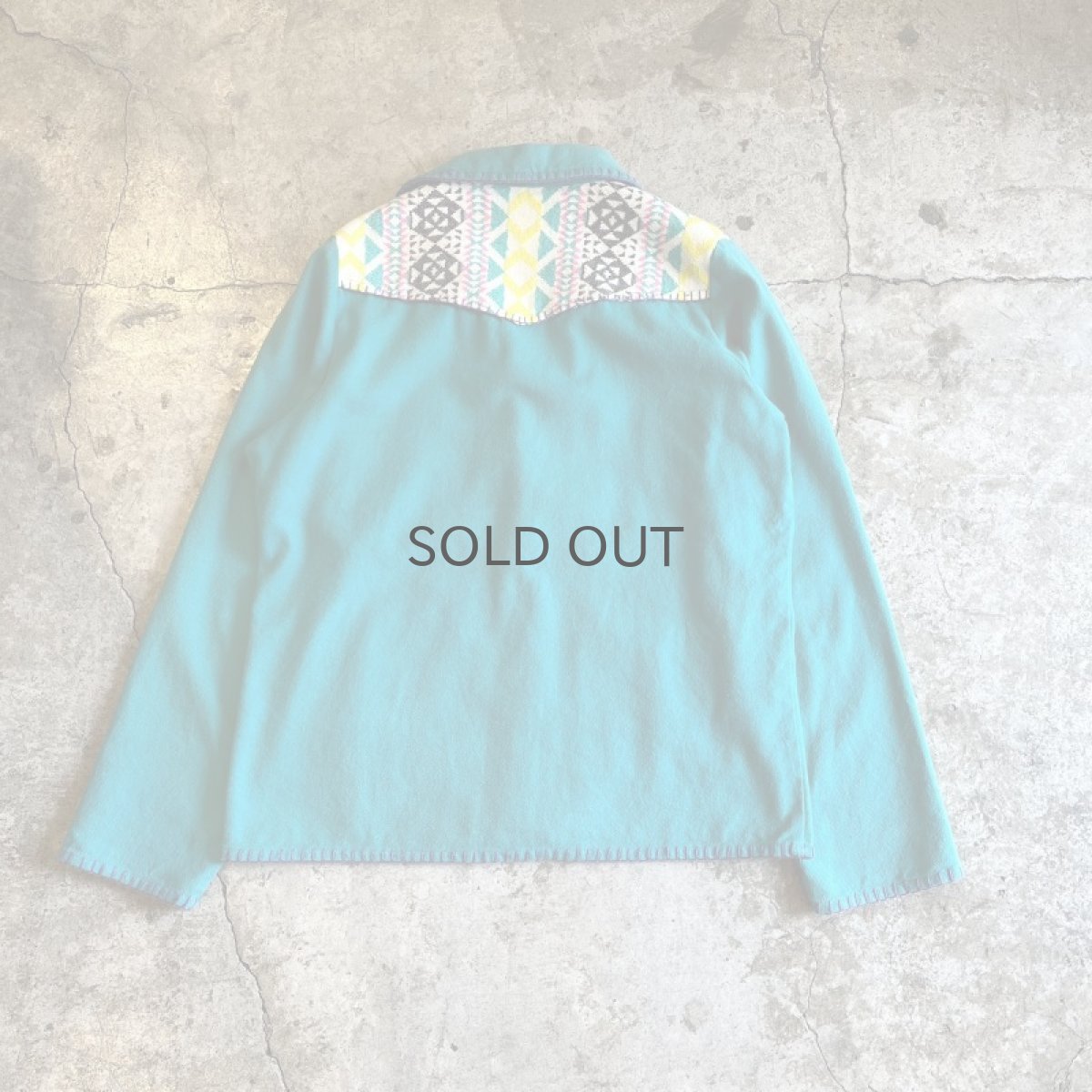 画像2: FRONT EMBROIDERY DESIGN COLOR JACKET / Ladies M  (2)