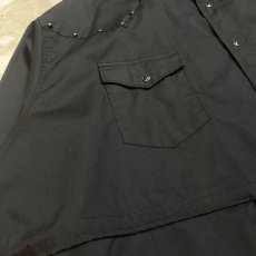 画像5: 【Wiz&Witch】"WANDERER" STUDS NO COLLAR WESTERN SHIRT JACKET / OS (5)