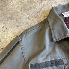 画像10: 【Wiz&Witch】"WANDERER" FRANCE MILITARY MESH SLEEVE SHORT JACKET / OS (10)