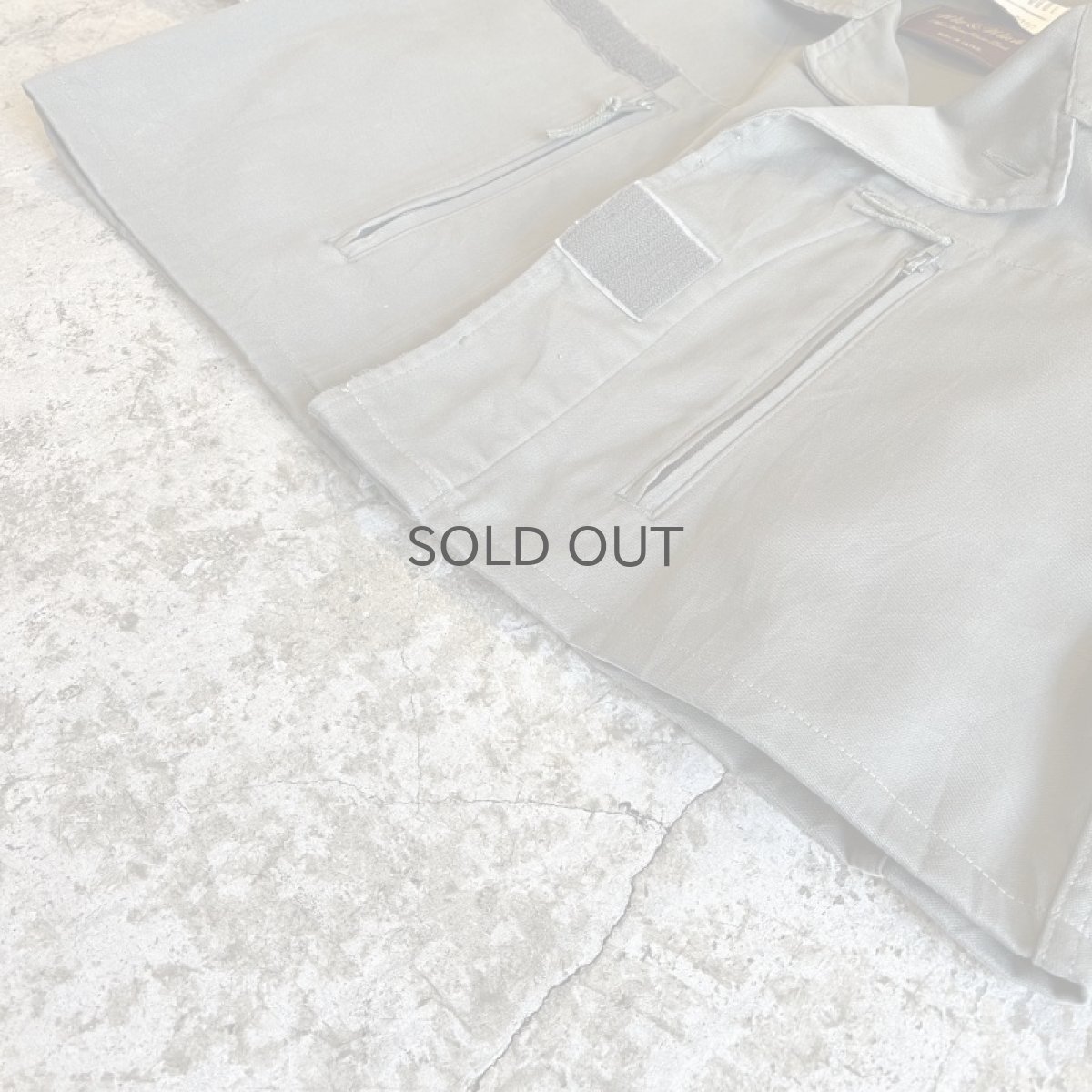 画像4: 【Wiz&Witch】"WANDERER" FRANCE MILITARY MESH SLEEVE SHORT JACKET / OS (4)