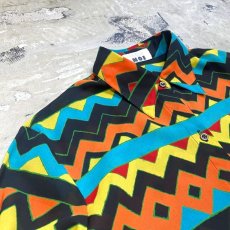 画像3: ARTISTIC GEOMETRIC PATTERN L/S SHIRT / Mens M (3)