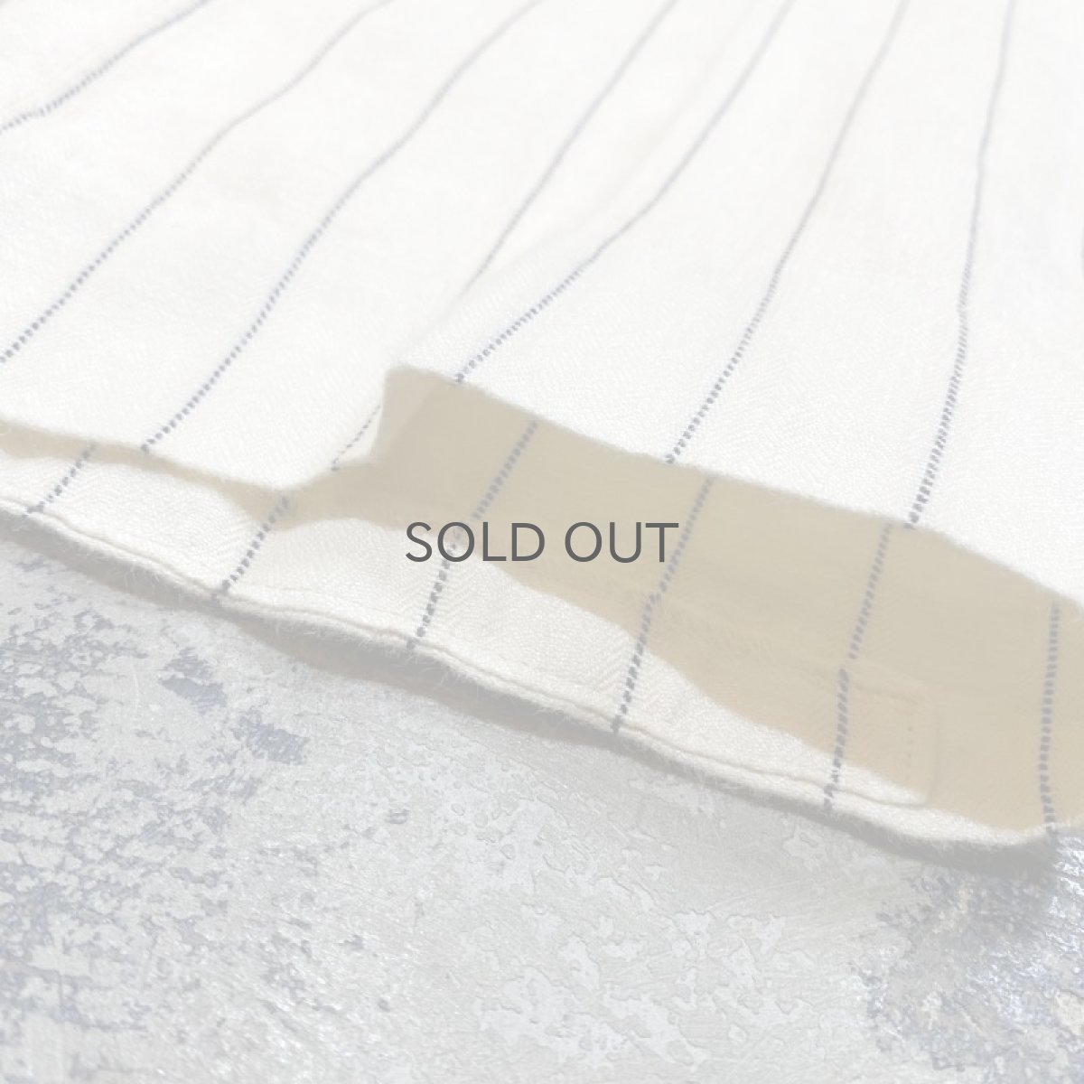 画像8: 【RALPH LAUREN】PINSTRIPE PATTERN LINEN PANTS / W31 (8)