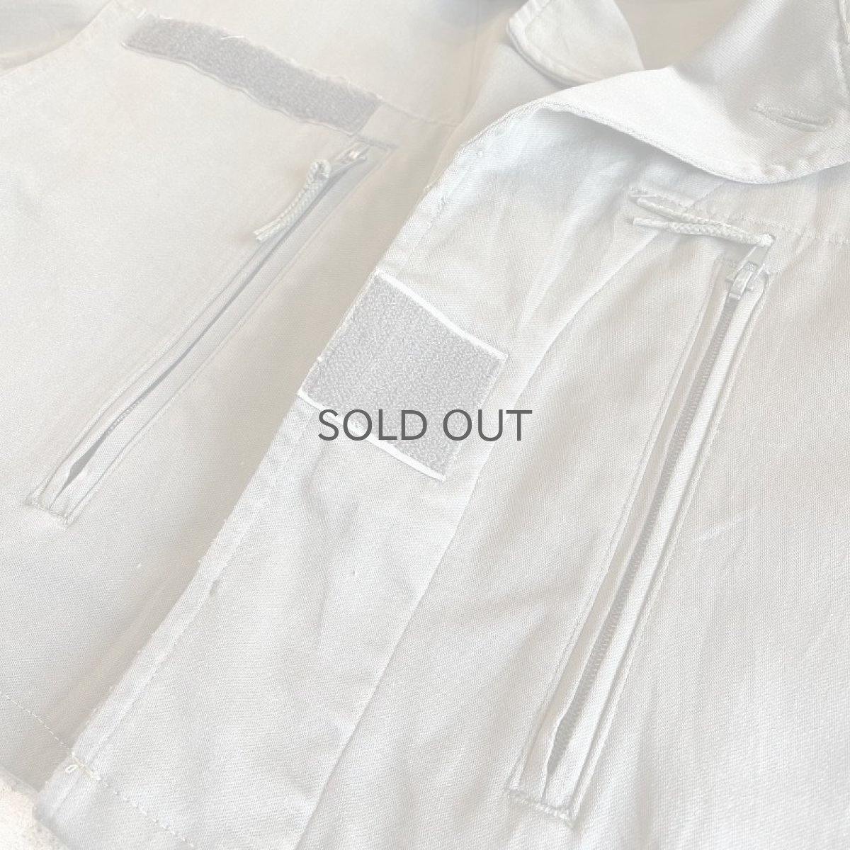 画像11: 【Wiz&Witch】"WANDERER" FRANCE MILITARY MESH SLEEVE SHORT JACKET / OS (11)