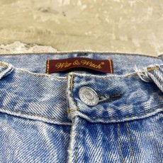 画像10: 【Wiz&Witch】FLARE CUT DENIM PANTS / W31 (10)