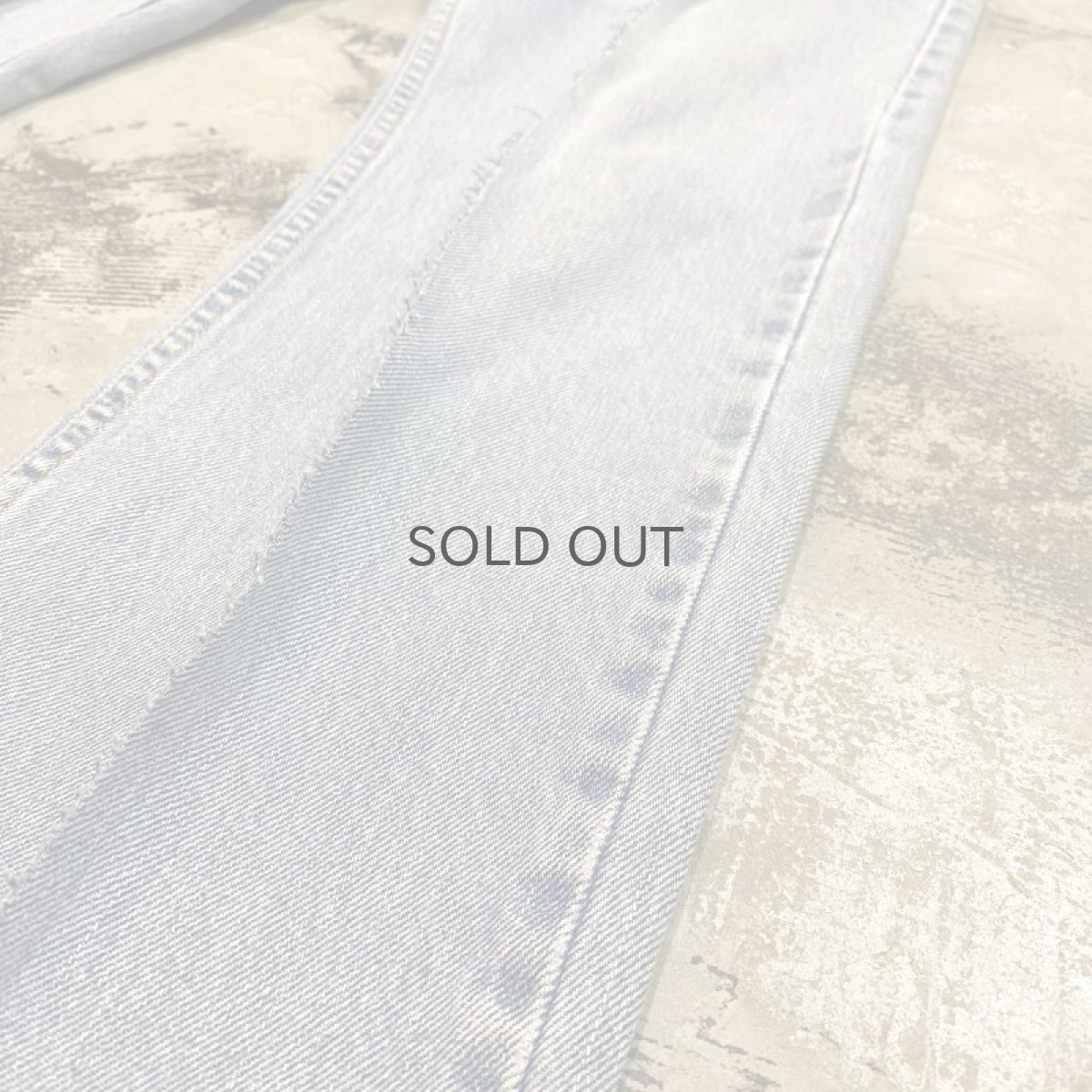 画像6: 【Wiz&Witch】FLARE CUT DENIM PANTS / W31 (6)