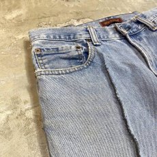 画像3: 【Wiz&Witch】FLARE CUT DENIM PANTS / W31 (3)