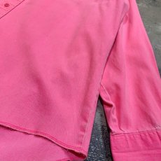 画像6: 90's PINK COLOR WESTERN L/S SHIRT / Mens XL / MADE IN USA (6)