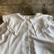 画像5: BIG COLLAR DESIGN L/S BLOUSE / Ladies M (5)