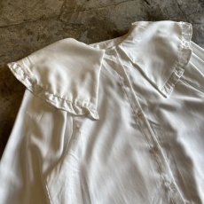 画像3: BIG COLLAR DESIGN L/S BLOUSE / Ladies M (3)