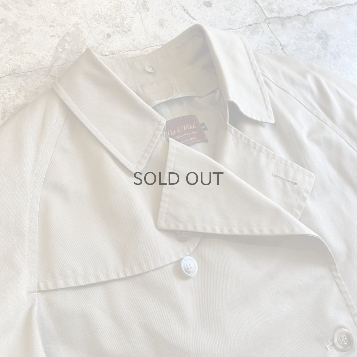 画像3: 【Wiz&Witch】"THE U.K" SHORT TRENCH JACKET / OS (3)