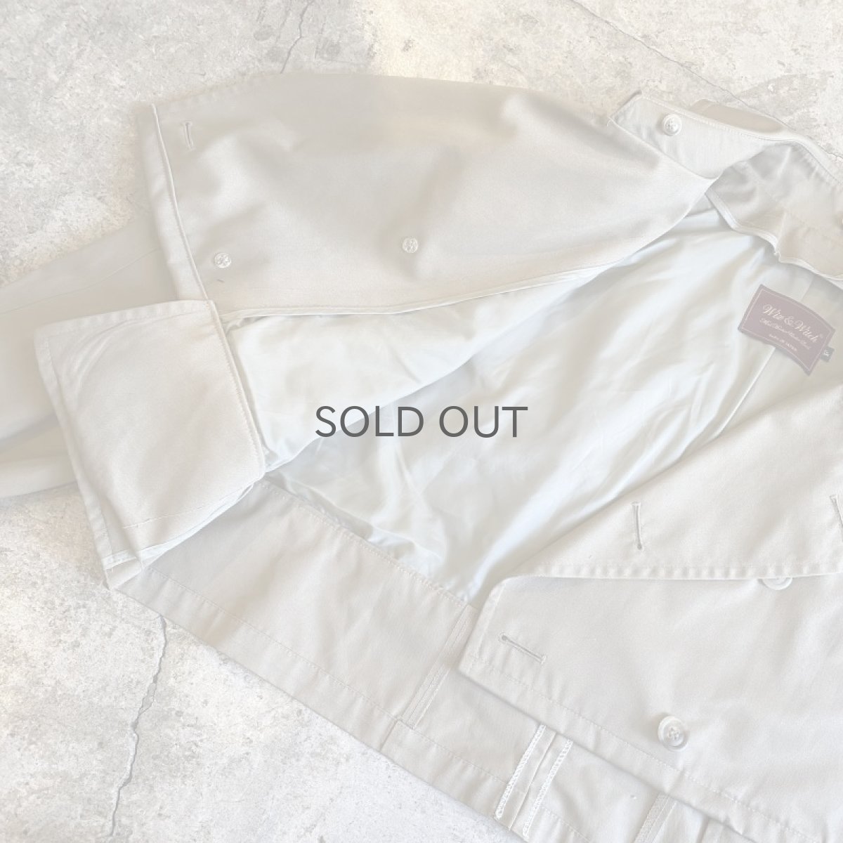 画像9: 【Wiz&Witch】"THE U.K" SHORT TRENCH JACKET / OS (9)