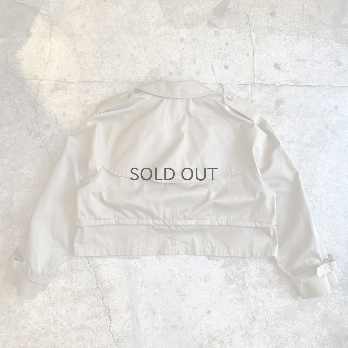 画像2: 【Wiz&Witch】"THE U.K" SHORT TRENCH JACKET / OS (2)