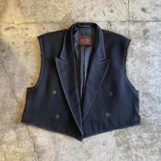 画像1: 【Wiz&Witch】"OUT STITCH" DOUBLE TAYLAR SHORT VEST  / OS (1)