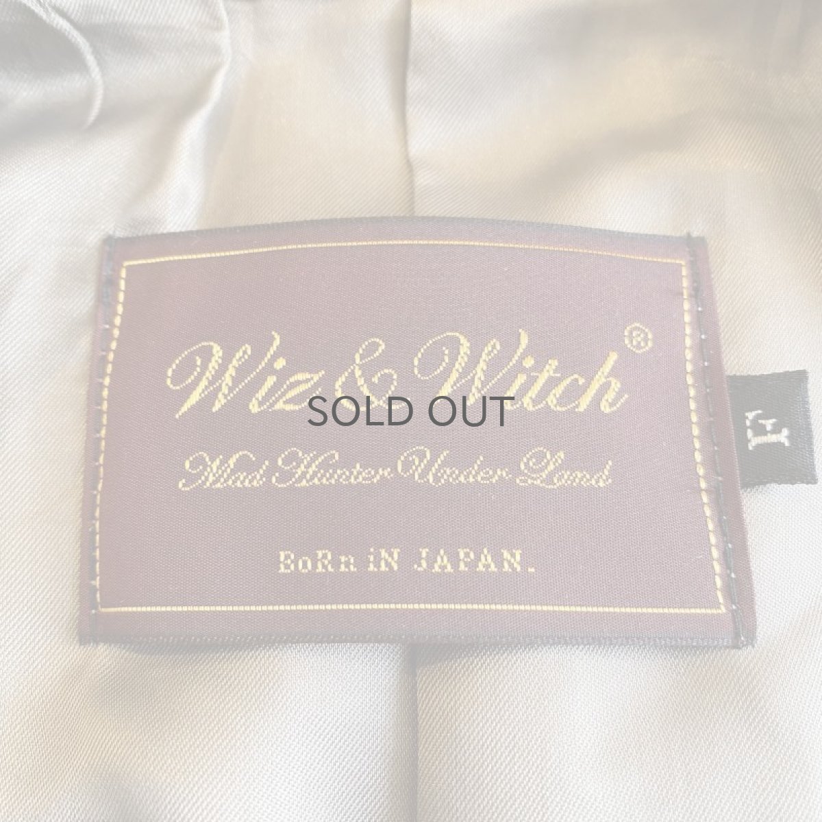 画像9: 【Wiz&Witch】"OUT STITCH" DOUBLE TAYLAR SHORT VEST  / OS (9)