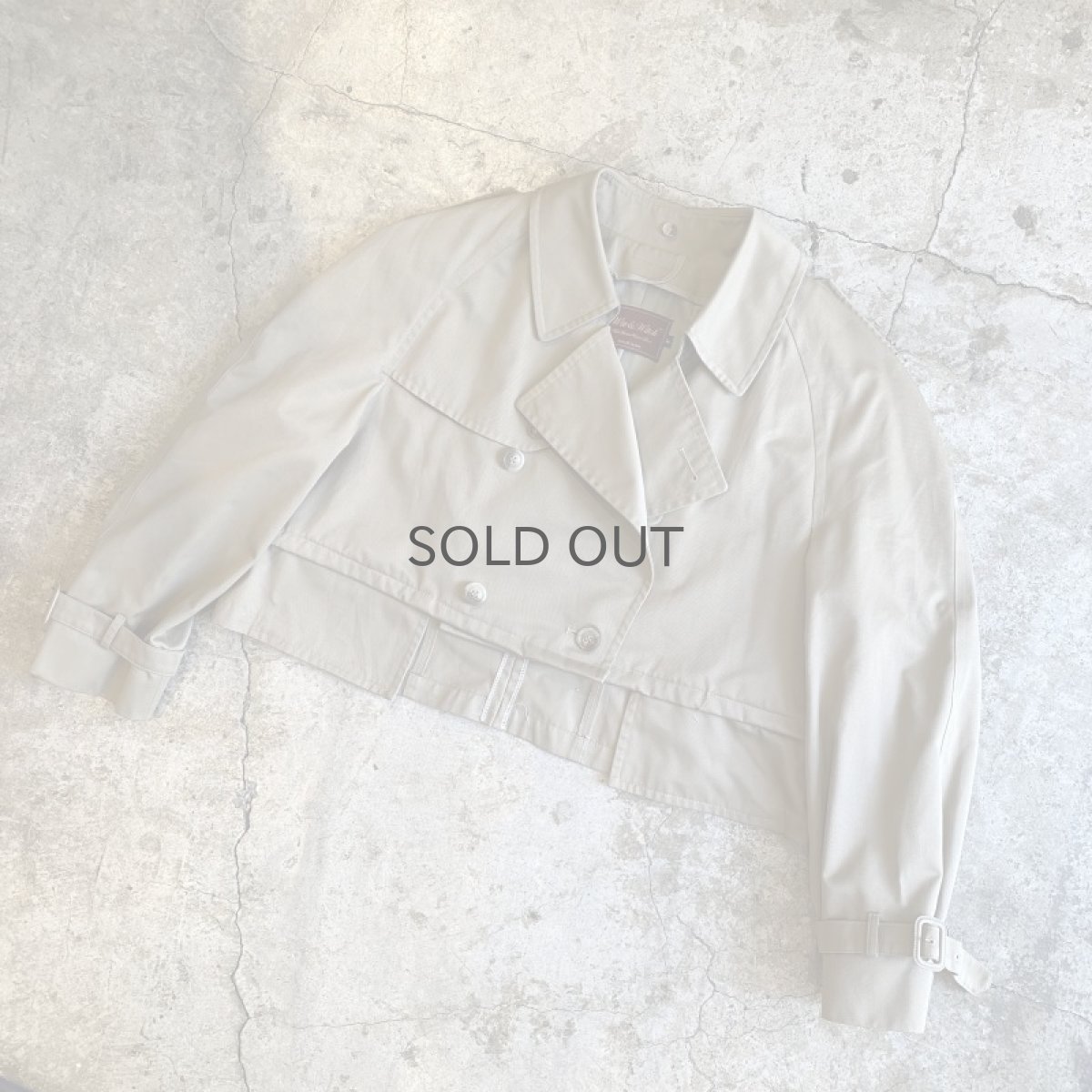 画像4: 【Wiz&Witch】"THE U.K" SHORT TRENCH JACKET / OS (4)