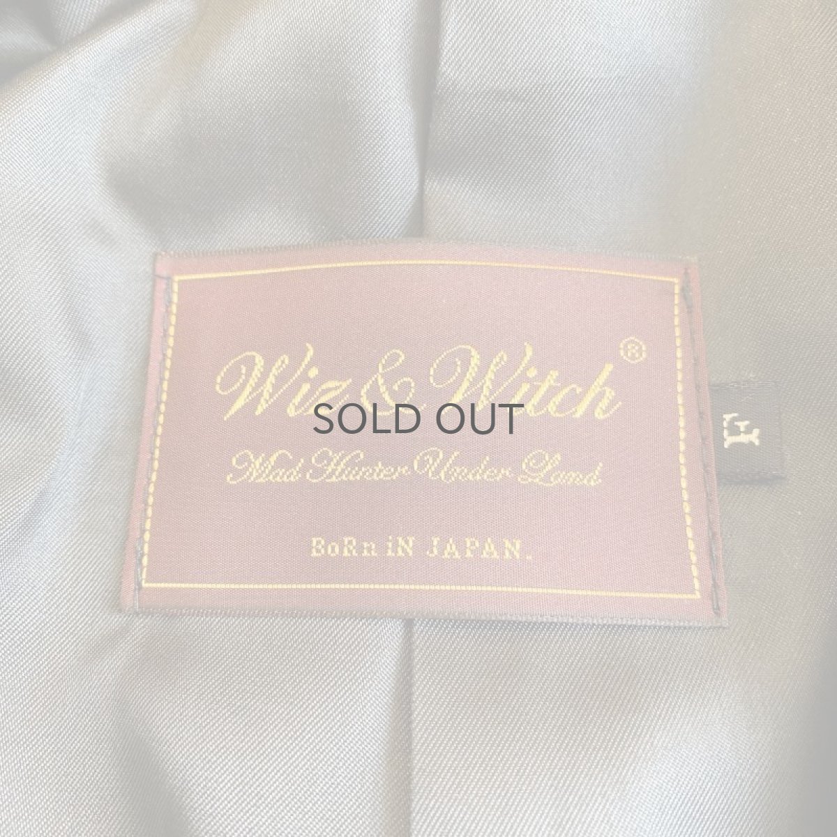 画像11: 【Wiz&Witch】"OUT STITCH" DOUBLE TAYLAR SHORT VEST  / OS (11)