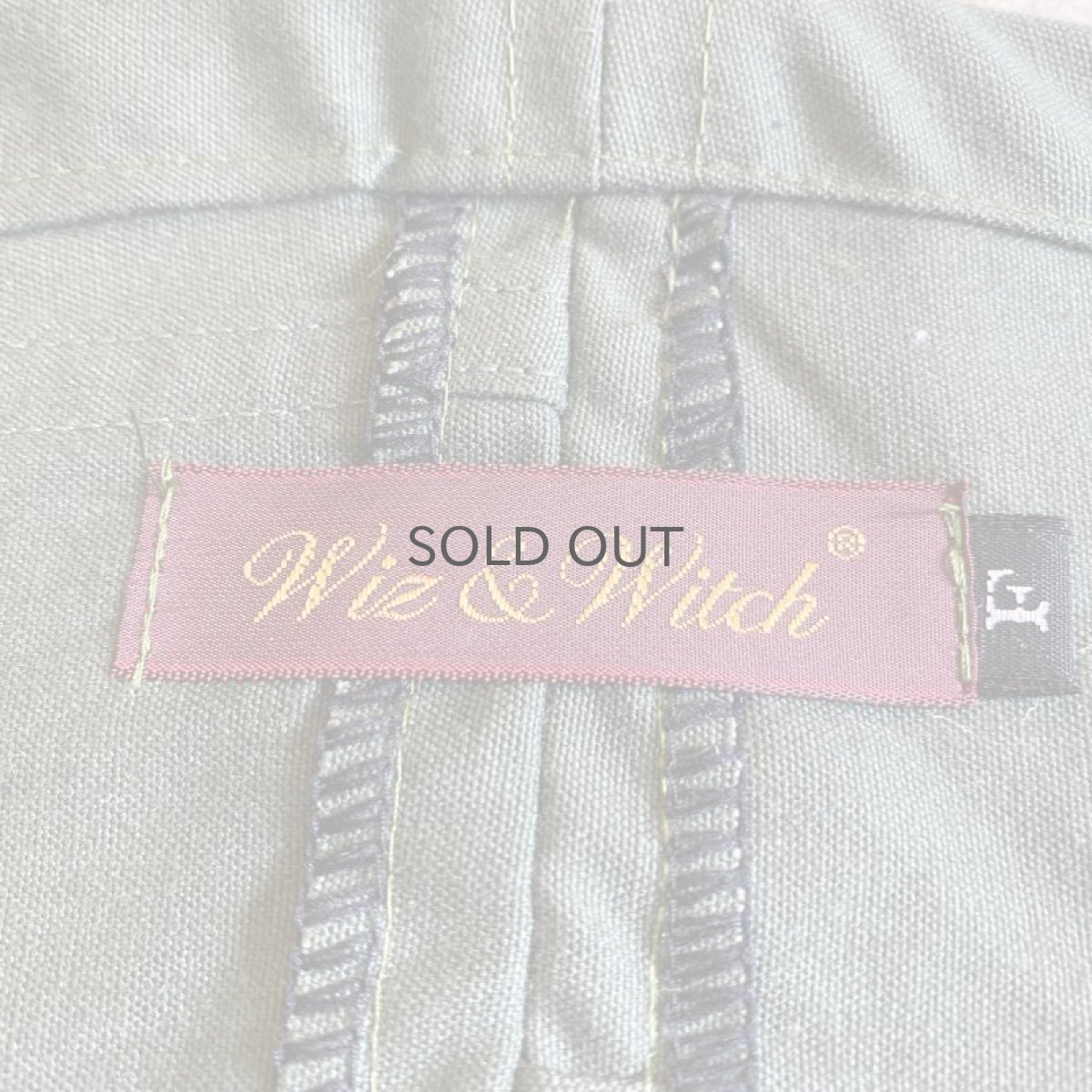 画像10: 【Wiz&Witch】"WEIRD" MILITALY WRAP CORSET / OS (10)