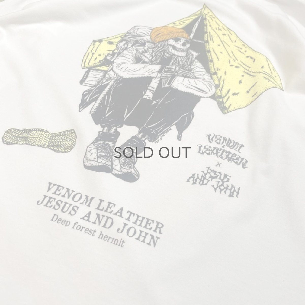 画像9: 【VENOM LEATHER × JESUS AND JOHN】DEEP FOREST HERMIT L/S T-SHIRTS / M~XXL (9)