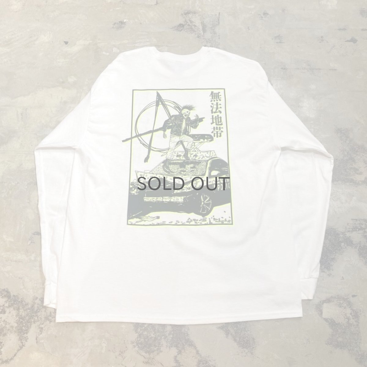 画像2: 【JESUS AND JOHN】"無法地帯" L/S T-SHIRTS / XL (2)