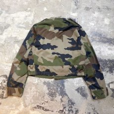 画像2: 【Wiz&Witch】COLLAR LESS SHORT MILITARY JACKET / OS (2)