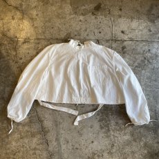 画像2: 【Wiz&Witch】EURO COTTON LINEN OPE SHORT JACKET / OS (2)