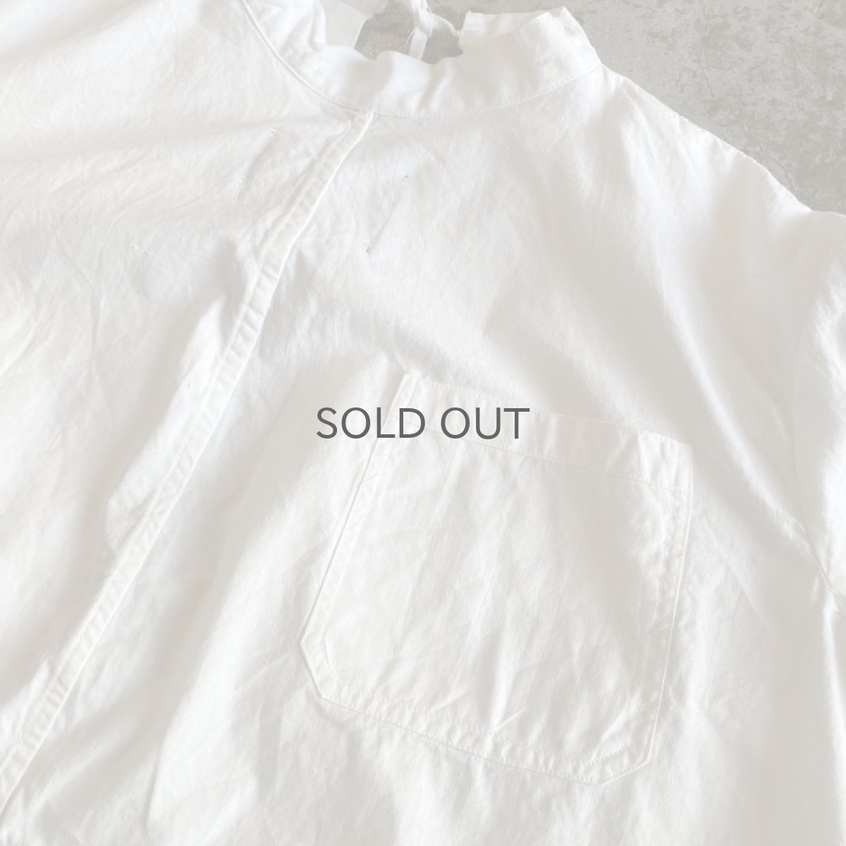 画像9: 【Wiz&Witch】EURO COTTON LINEN OPE SHORT JACKET / OS (9)