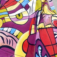 画像6: PICASSO MOTIF ARTISTIC PATTERN JACKET / Mens L (6)