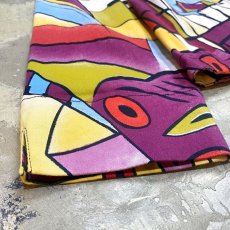 画像7: PICASSO MOTIF ARTISTIC PATTERN JACKET / Mens L (7)