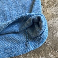 画像5: BLUE COLOR TOWELING DESIGN S/S TEE  / Ladies L  (5)