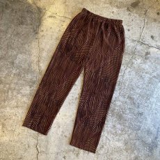 画像4: ALL OVER PATTERN GLITTER DESIGN TAPERED PANTS / W25~W31 (4)