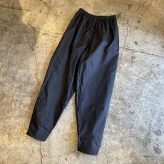 画像4: BLACK COLOR NYLON DESIGN PANTS / ~W30 (4)