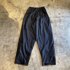 画像2: BLACK COLOR NYLON DESIGN PANTS / ~W30 (2)