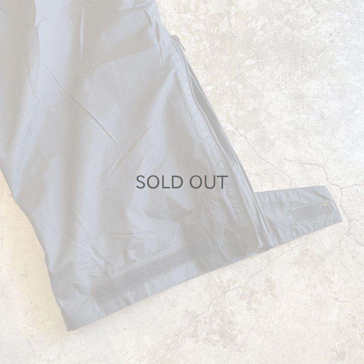 画像9: BLACK COLOR NYLON DESIGN PANTS / ~W30 (9)