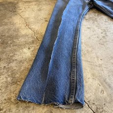 画像5: 【Wiz&Witch】FLARE CUT DENIM PANTS / W29 (5)