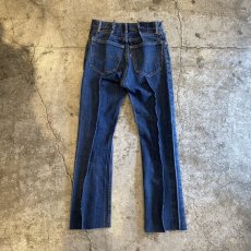 画像2: 【Wiz&Witch】FLARE CUT DENIM PANTS / W29 (2)