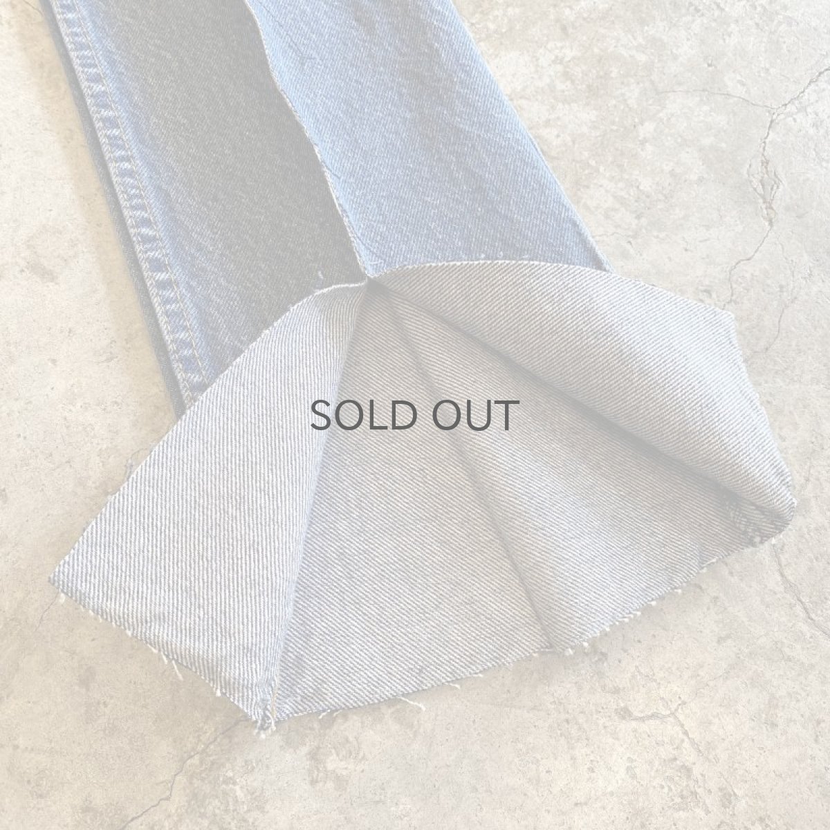 画像8: 【Wiz&Witch】FLARE CUT DENIM PANTS / W29 (8)