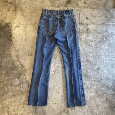 画像2: 【Wiz&Witch】FLARE CUT DENIM PANTS / W29 (2)