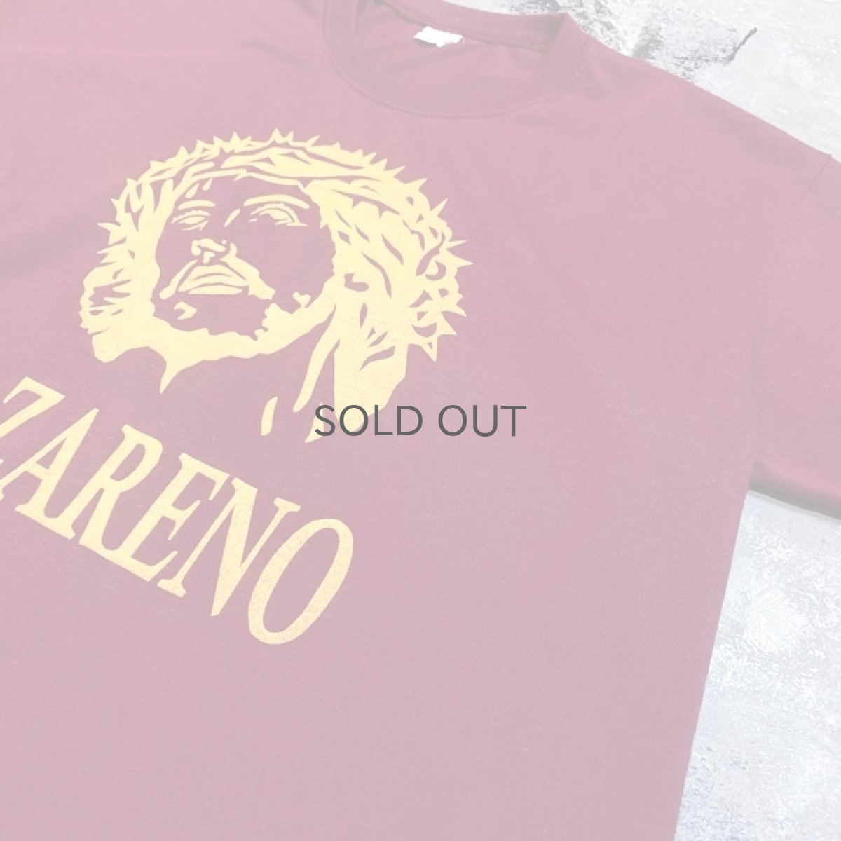 画像4: "NAZARENO" PRINTED COLOR S/S TEE / Mens XL(M~L) (4)