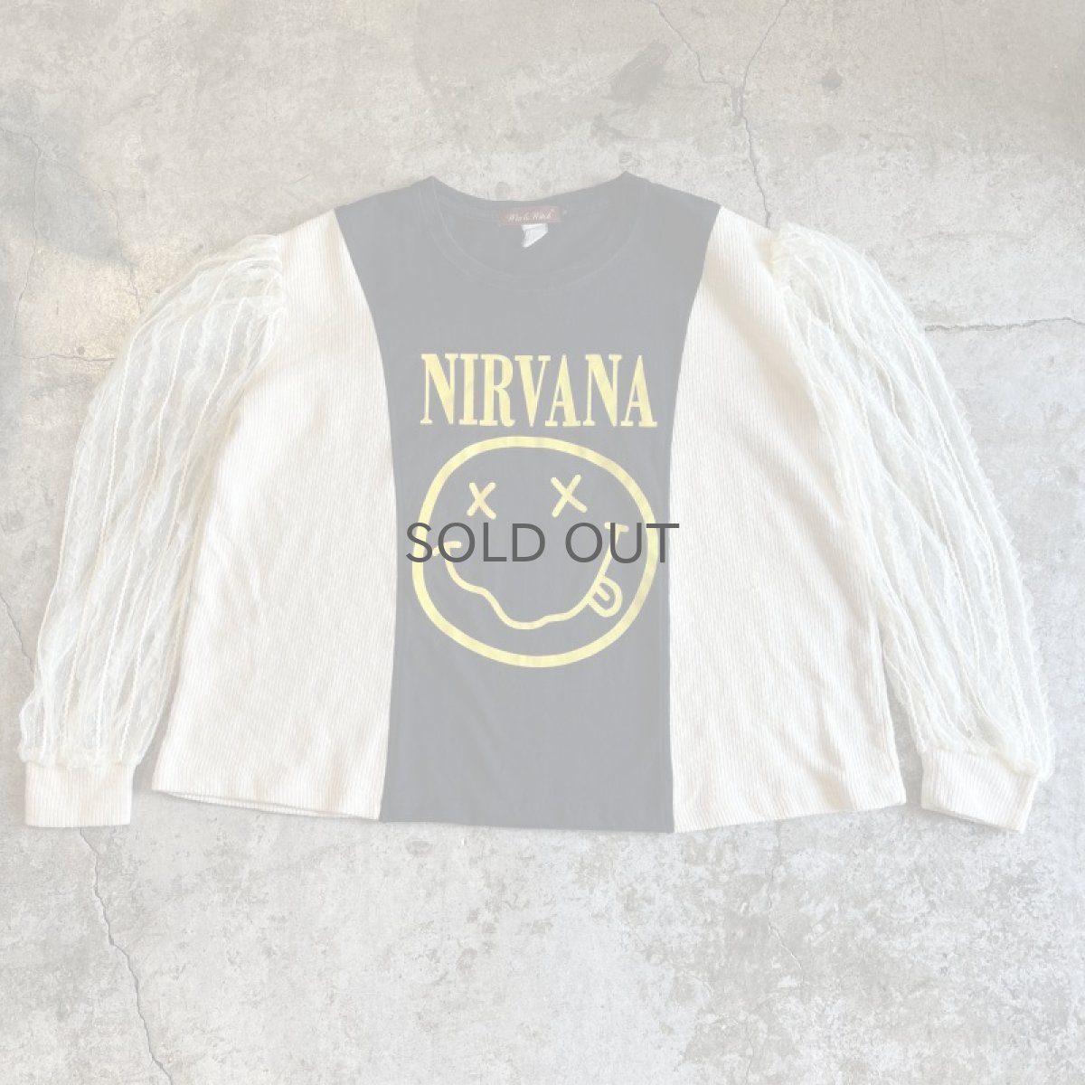 画像1: 【Wiz&Witch】"UNITED" FUTURE ROCK TEE ~NIRVANA~ / OS (1)