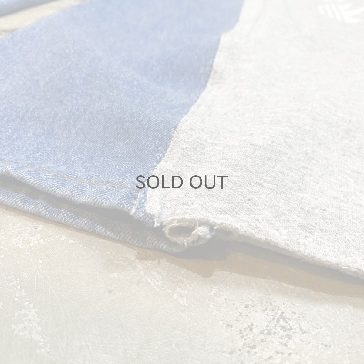 画像8: 【Wiz&Witch】"UNITED" TWINS WIDE DENIM × SWEAT PANTS / OS (8)