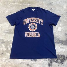 画像1: UNIVERSITY PRINTED S/S TEE / Mens L / MADE IN USA (1)