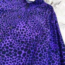 画像4: CHEETAH PATTERN COLOR L/S SHIRT / Mens L (4)