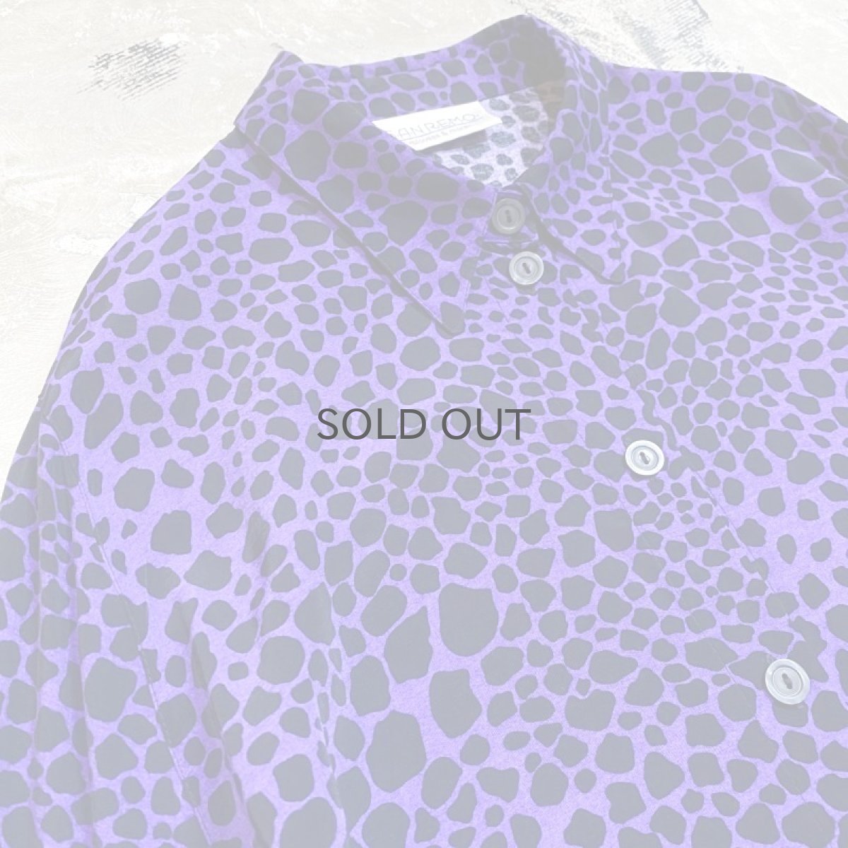 画像3: CHEETAH PATTERN COLOR L/S SHIRT / Mens L (3)