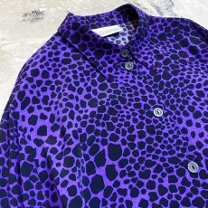 画像3: CHEETAH PATTERN COLOR L/S SHIRT / Mens L (3)