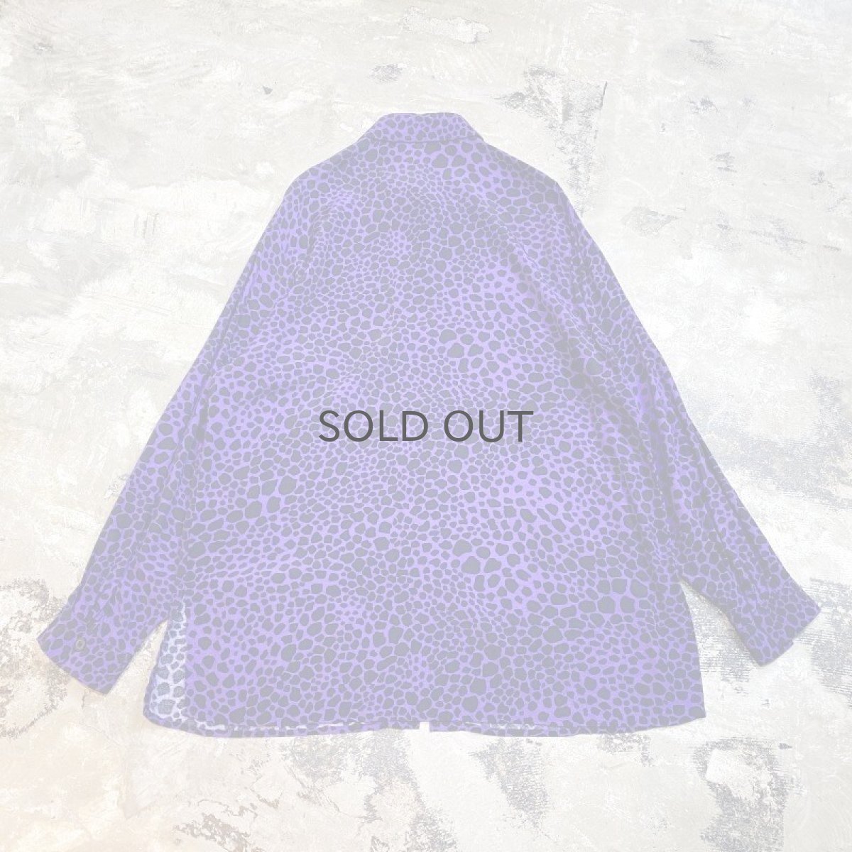 画像2: CHEETAH PATTERN COLOR L/S SHIRT / Mens L (2)