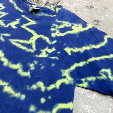 画像4: 90's TIE DYE PATTERN DESIGN S/S TEE / Mens L (4)