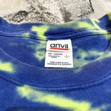 画像10: 90's TIE DYE PATTERN DESIGN S/S TEE / Mens L (10)