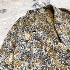 画像3: ART BOTANICAL PATTERN DOUBLE BREASTED JACKET / Mens M (3)