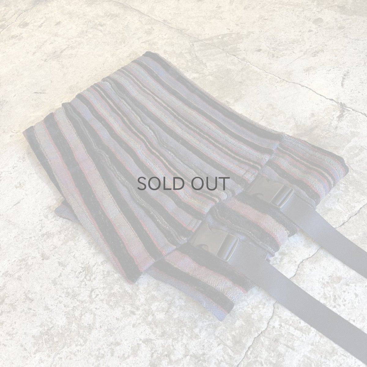 画像4: 【Wiz&Witch】"WEIRD" VINTAGE FABRIC WRAP CORSET / OS (4)